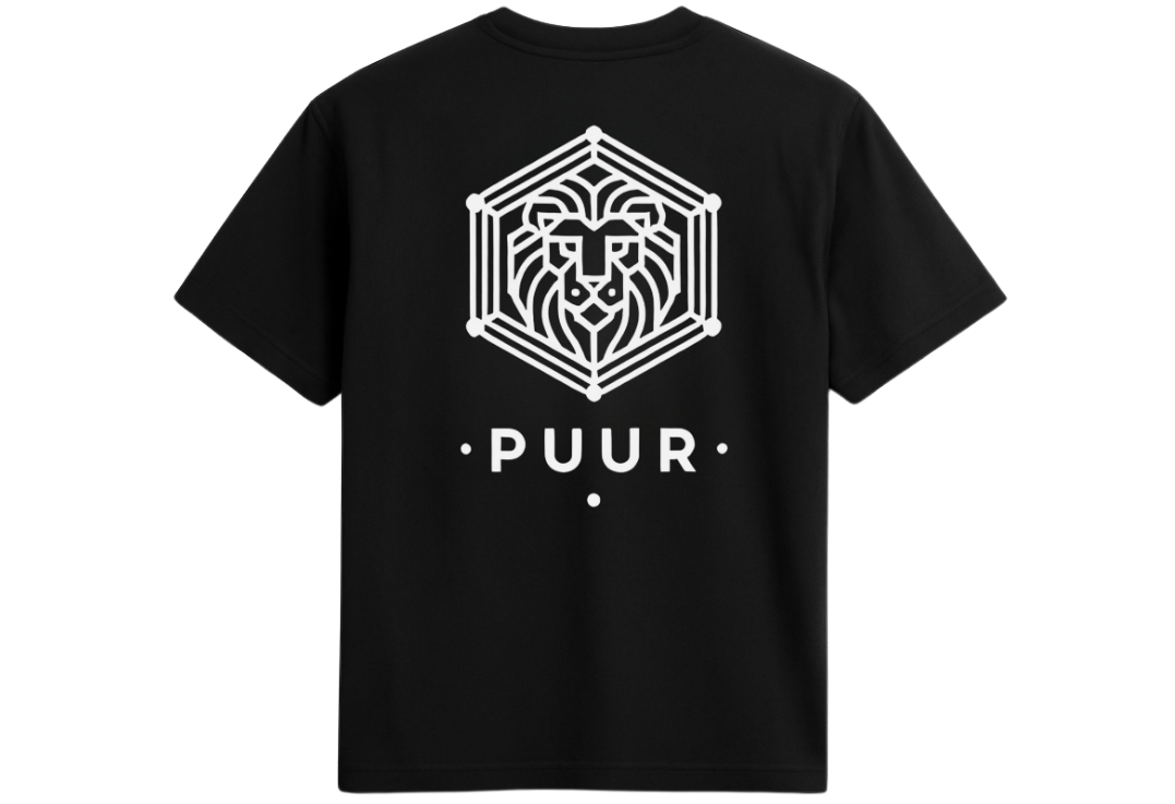 PUUR T-SHIRT BLACK