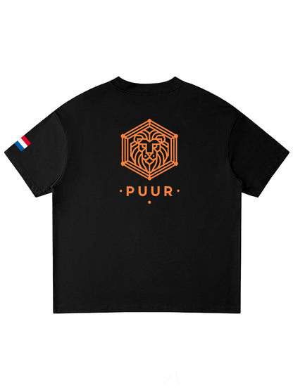 PUUR JUNIOR KINGSDAY T-SHIRT BLACK