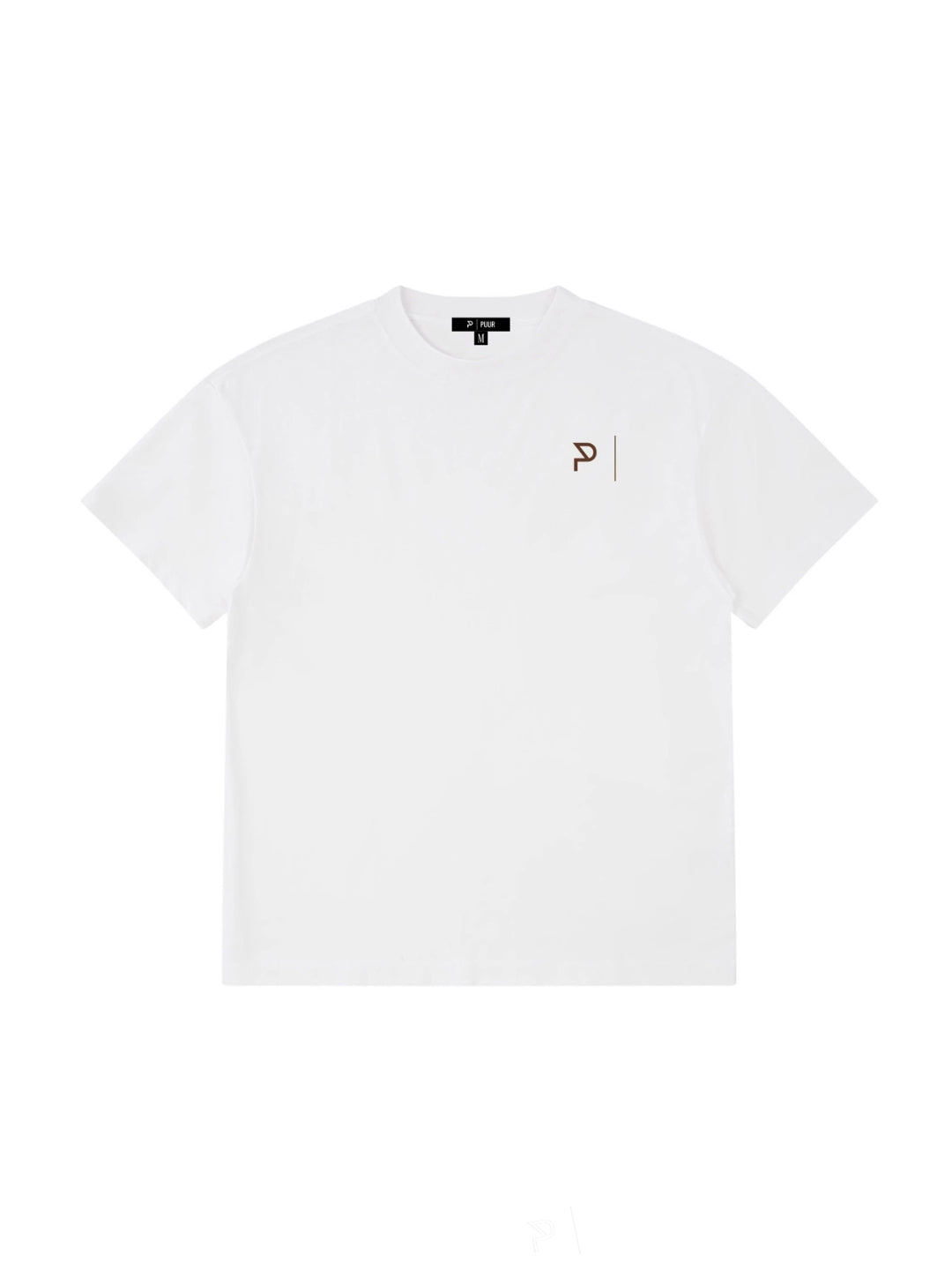 PUUR T-SHIRT EARTH WHITE