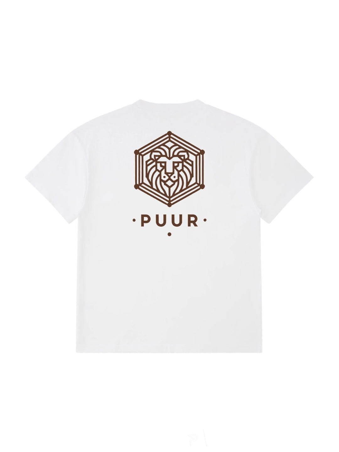 PUUR T-SHIRT EARTH WHITE