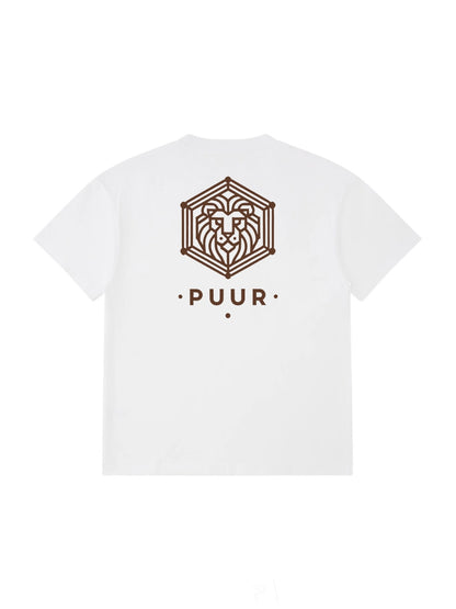 PUUR T-SHIRT EARTH WHITE