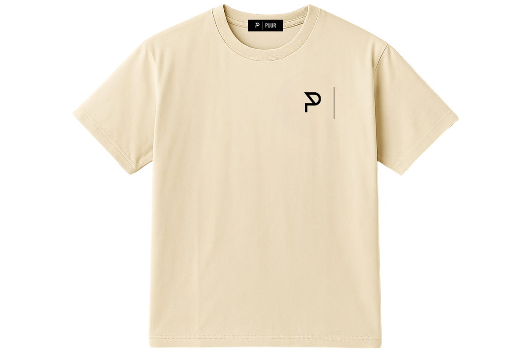PUUR T-SHIRT BEIGE