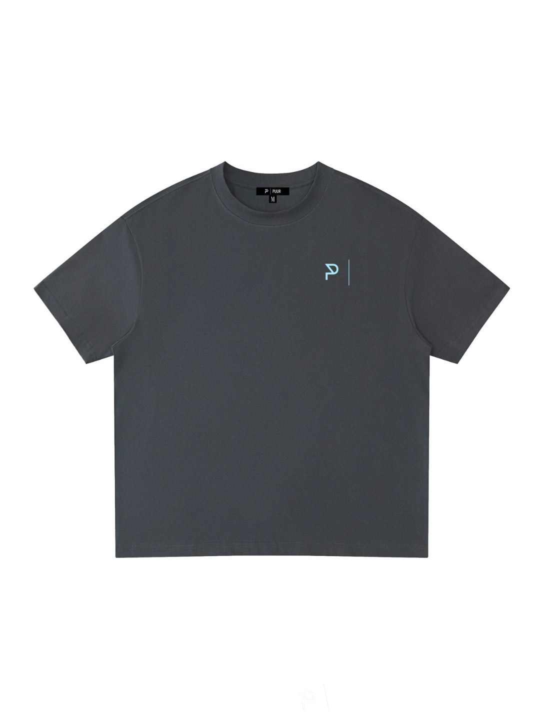 PUUR T-SHIRT STONE BLUE