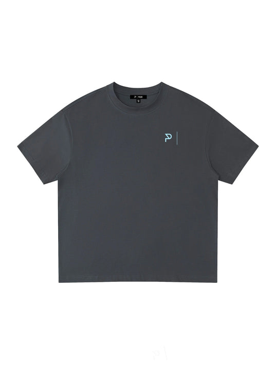 PUUR T-SHIRT STONE BLUE
